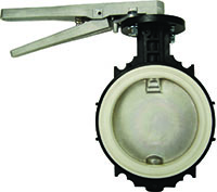 Bayco Composite Butterfly Valve with handle